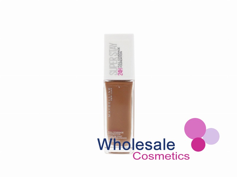 6 x Maybelline SuperStay 24Hr Full Coverage Foundation - 66 HAZELNUT